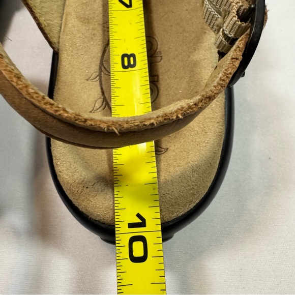 SAS Nudu Dawn Heel Strap Sandals Woman’s 8M Metallic Blush Pink Two-Tone Leather - Picture 15 of 16